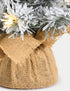 Marks & Spencer "1.5ft Pre-lit Snowy Tree"